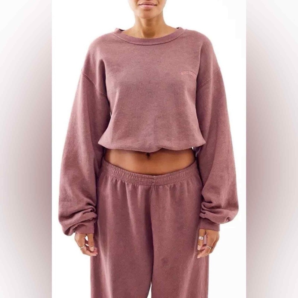 BDG Dusty Rose Cropped Sweatshirt NWT